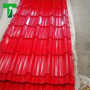 High Quality Customized Size Color Coated Metal PPGI Hot Dipped Z40 Z60 Z120 Zinc Coated Corrugated Gi Galvanized Roofing Plate Sheet Price