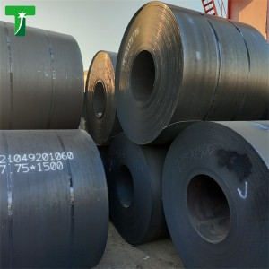 Stok Besar Hitam 10mm 12mm 16mm SS400 S355 S235 MS Carbon Steel Coil