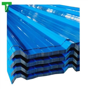 Color Coated Metal Corrugated Roofing Sheet